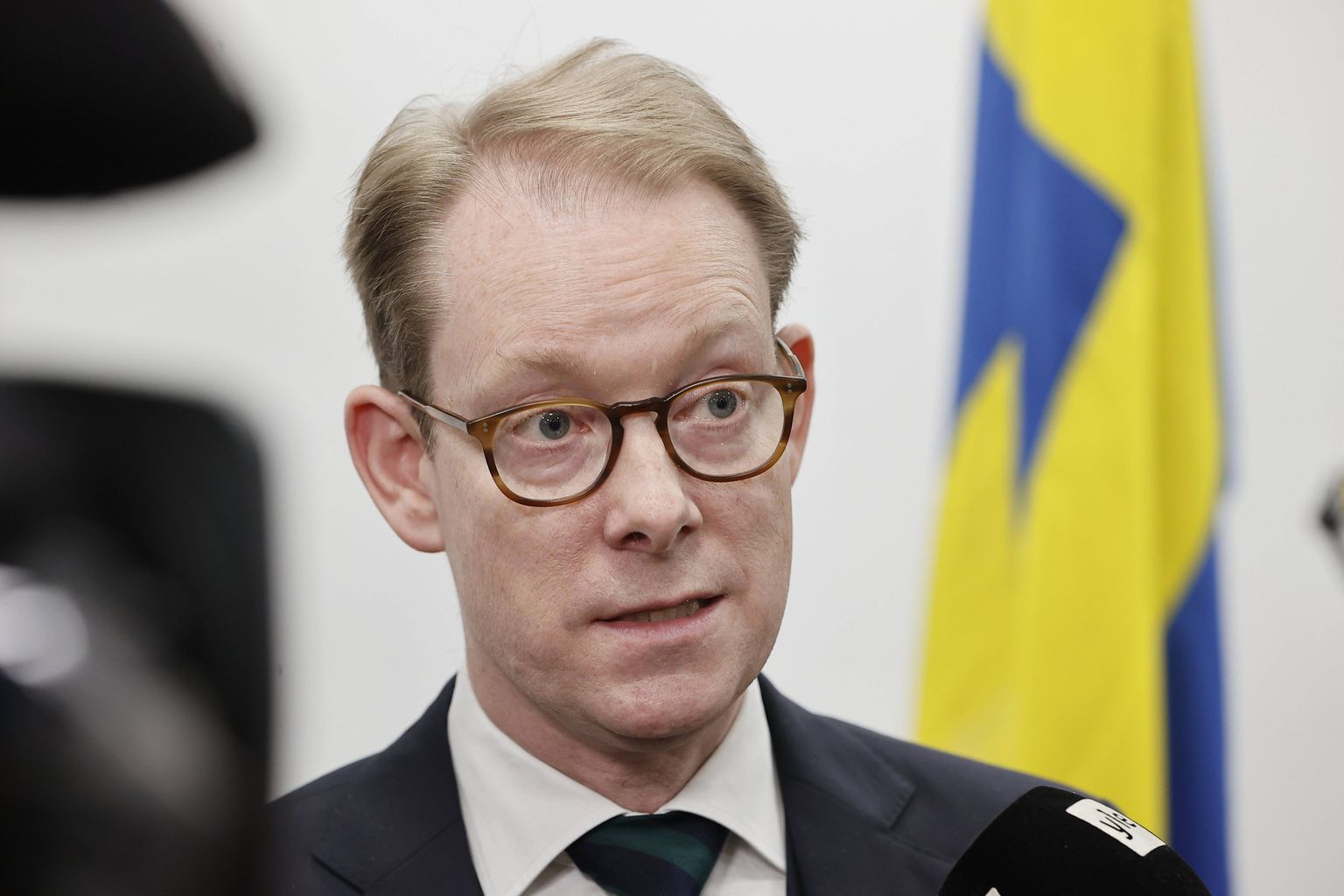 Министр иностранных дел Швеции Тобиас Билльстрём.