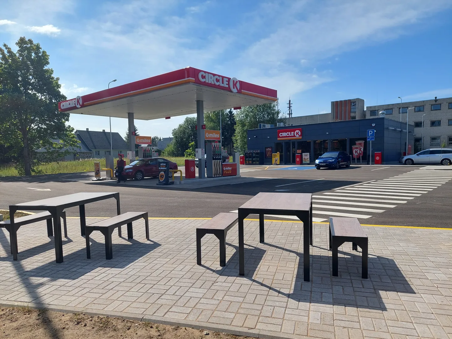 Jõgeva Circle K teenindusjaam.