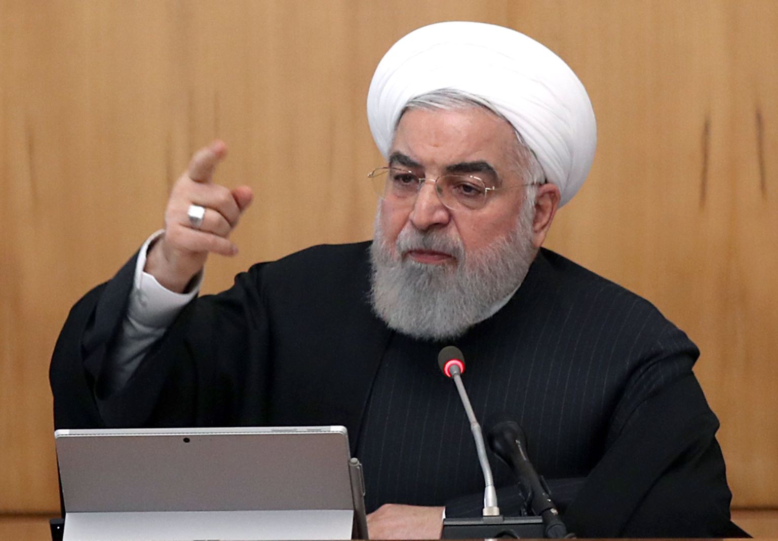 Irānas prezidents Hasans Ruhani 