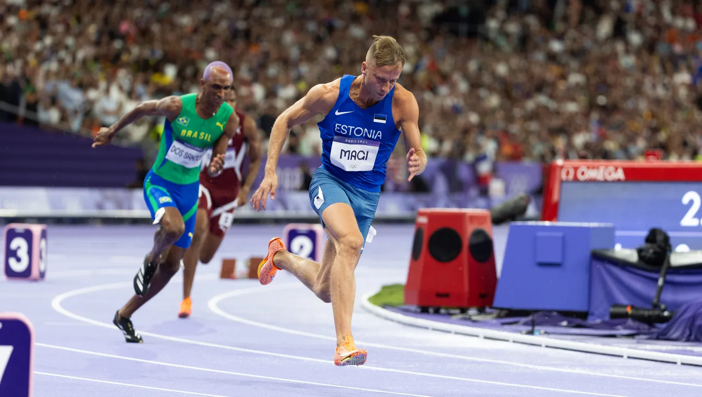 Rasmus mägi 400 m tõkkejooksu finaalis.