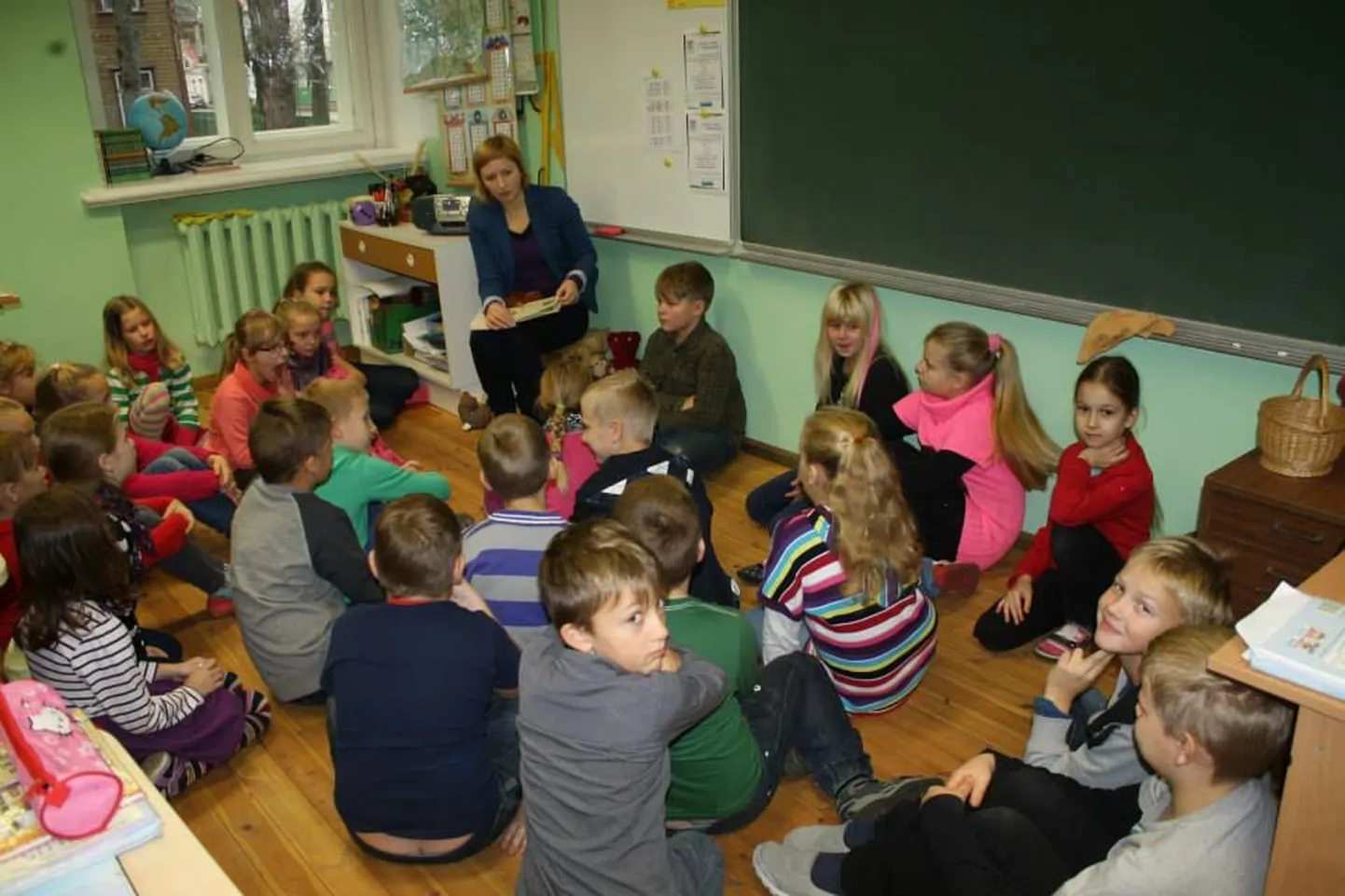 Ettelugemispäev Pärnu Vanalinna põhikoolis.