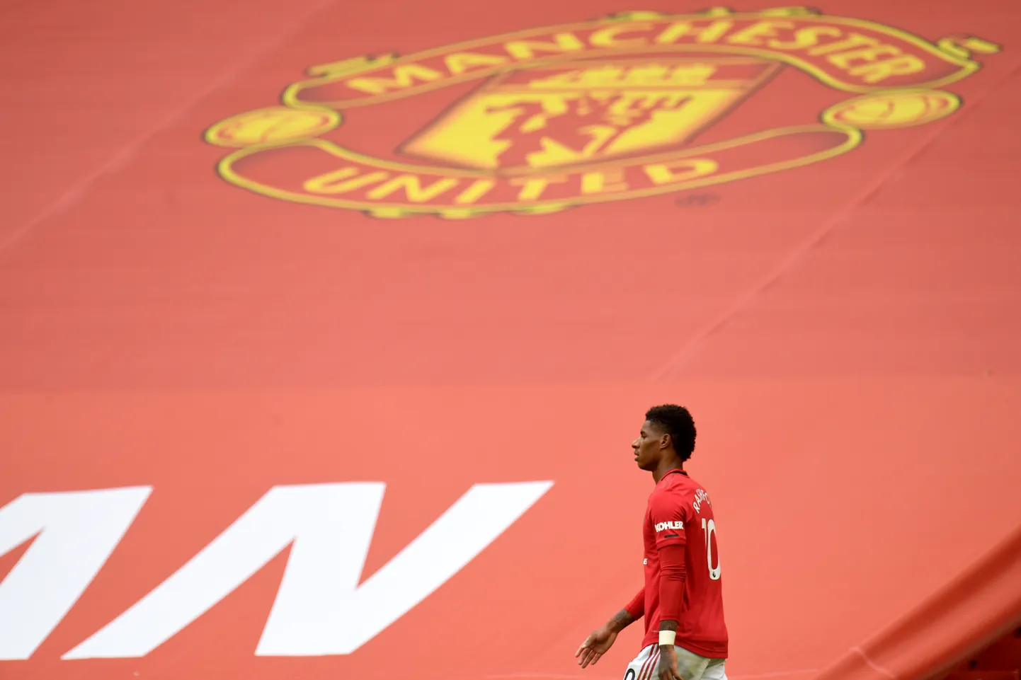 Manchester Unitedi ründetuus Marcus Rashford.