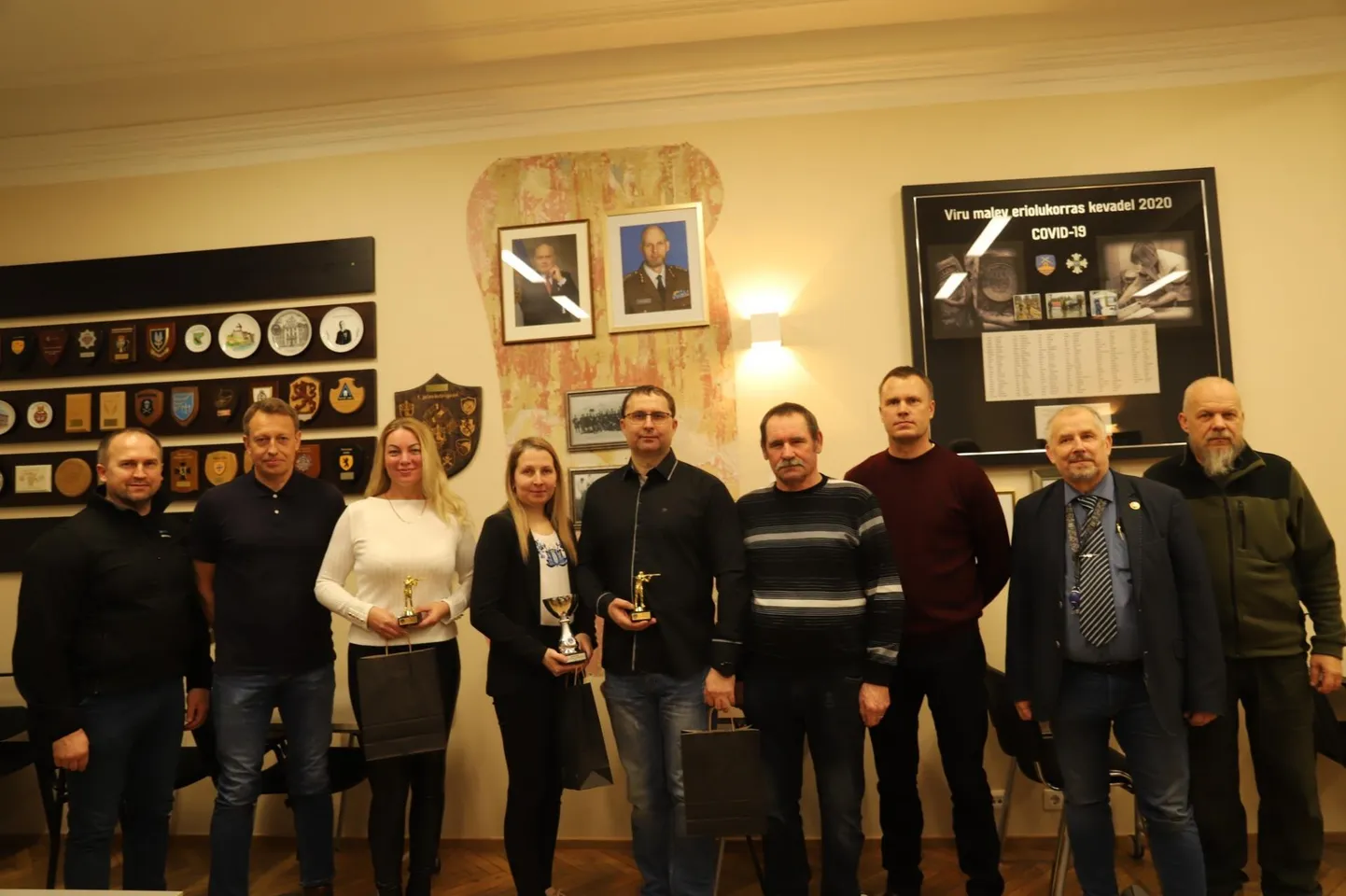 Viru maleva parimate sportlaste tunnustamisüritus.