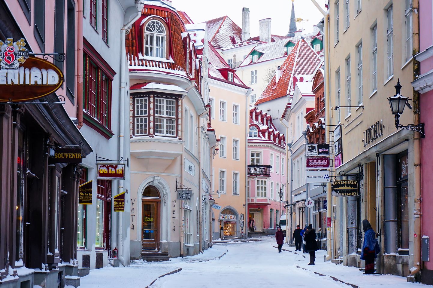 Tallinas vecpilsēta ziemā