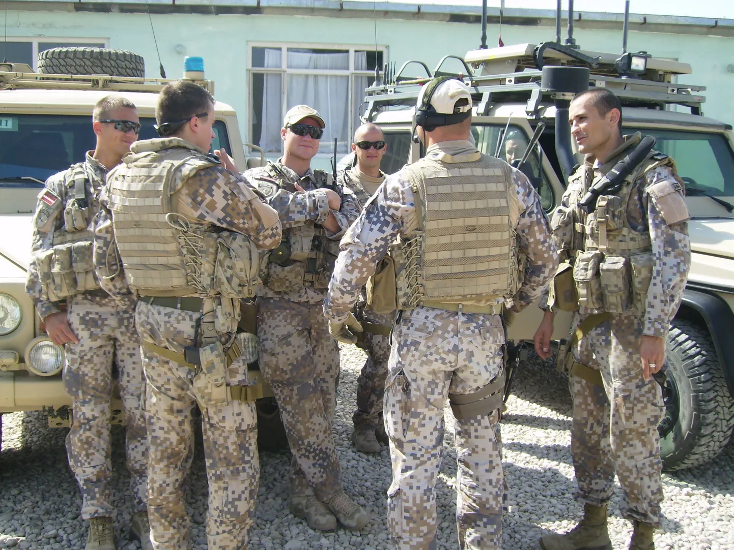NATO juhitavasse ISAFi koosseisu kuuluvad Läti sõdurid Loode-Afganistanis.