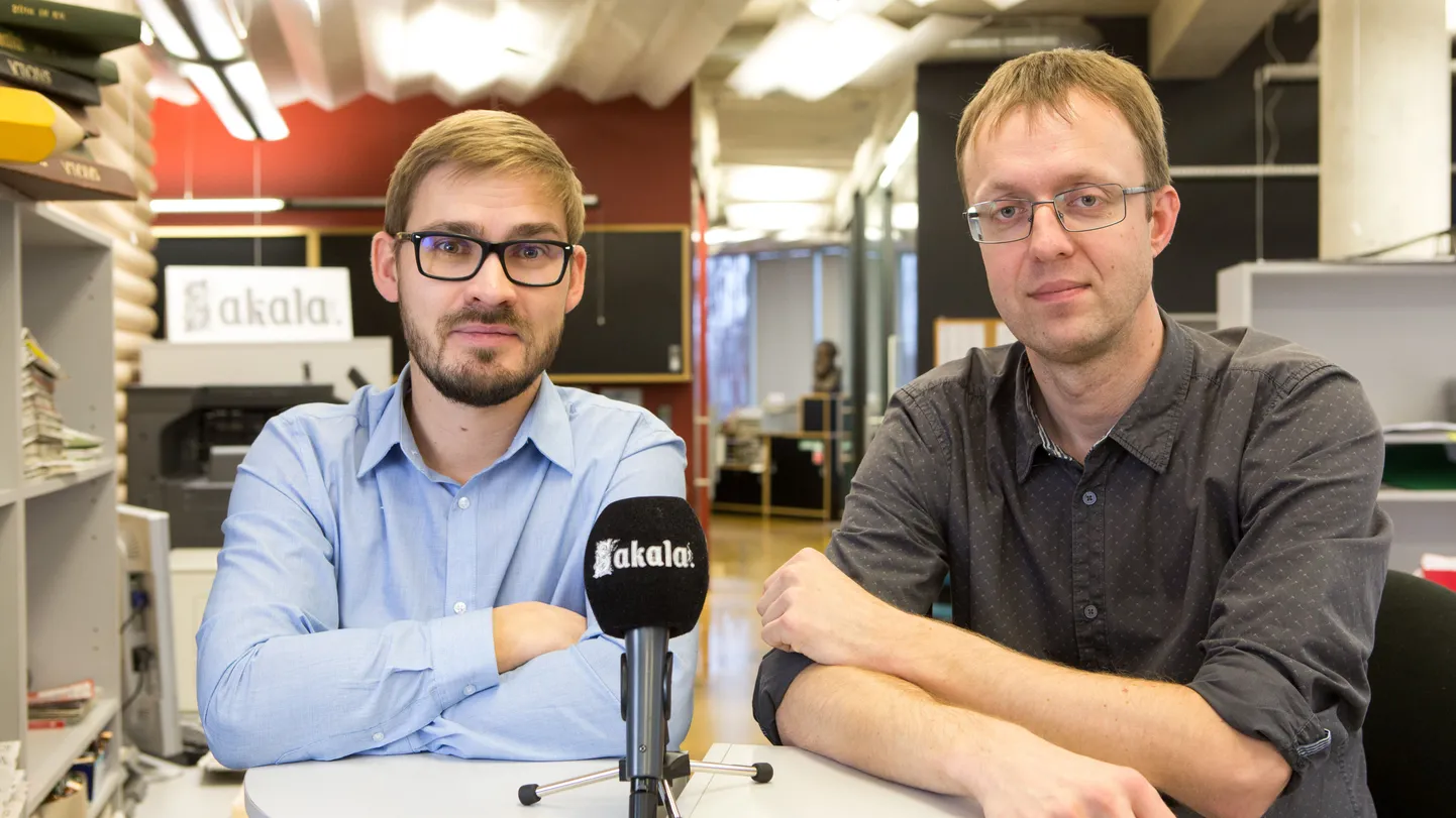 Sakala stuudios Rannar Raba ja Marko Suurmägi