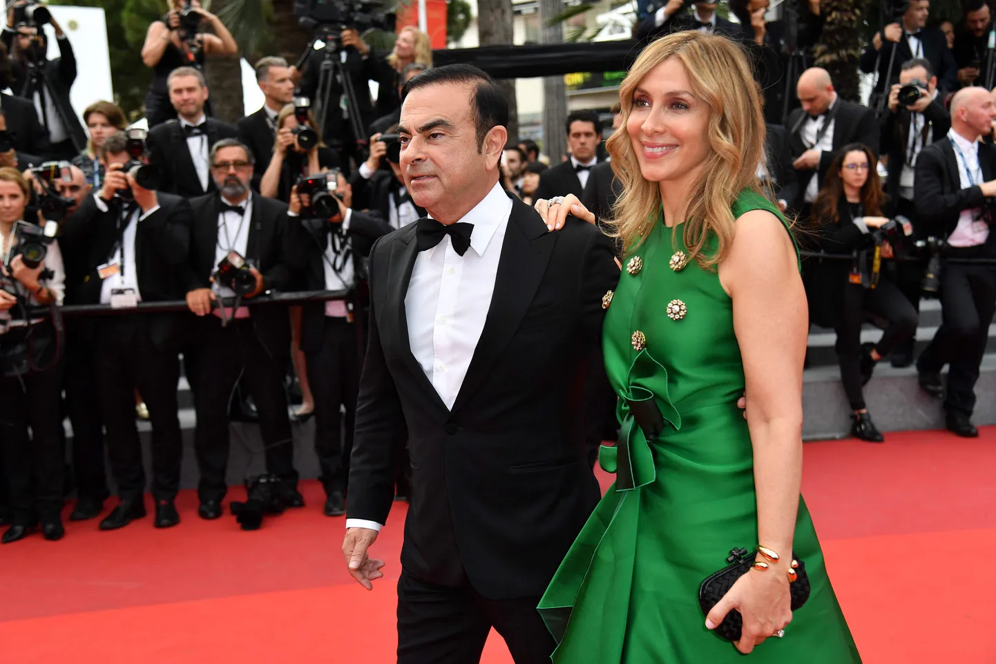 Carlos ja Carole Ghosn.