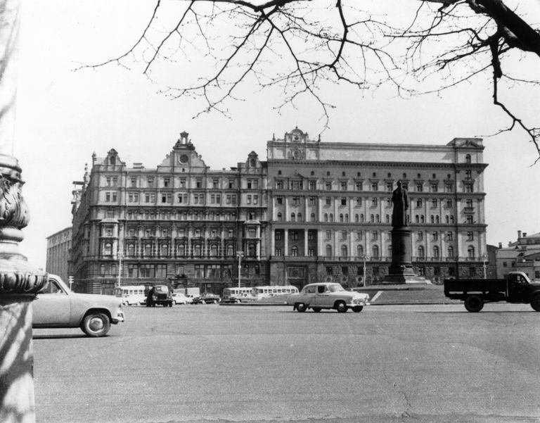 KGB peakorter Dzeržinski (praeguse Lubjanka) väljakul Moskvas sügaval nõukogude ajal / Scanpix