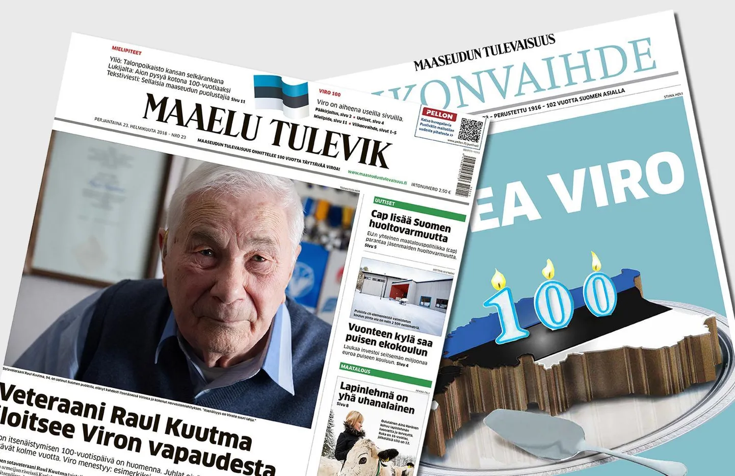 Eestikeelne Soome ajaleht.