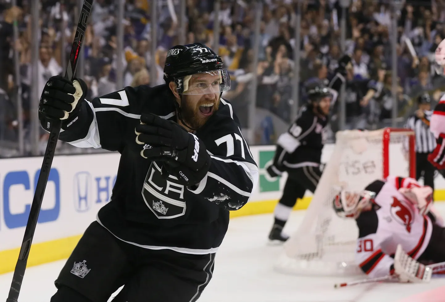 Jeff Carter ja Los Angeles Kings teevad NHLis imelist hooaega.