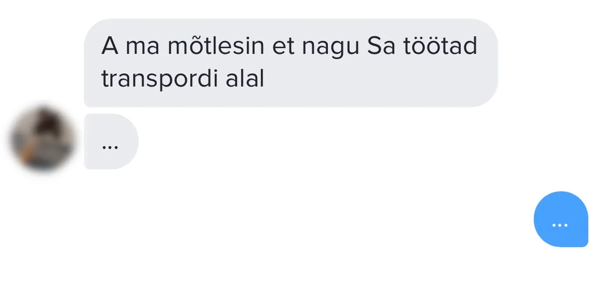 Ekraanipauk kohtinguäpi vestlusest