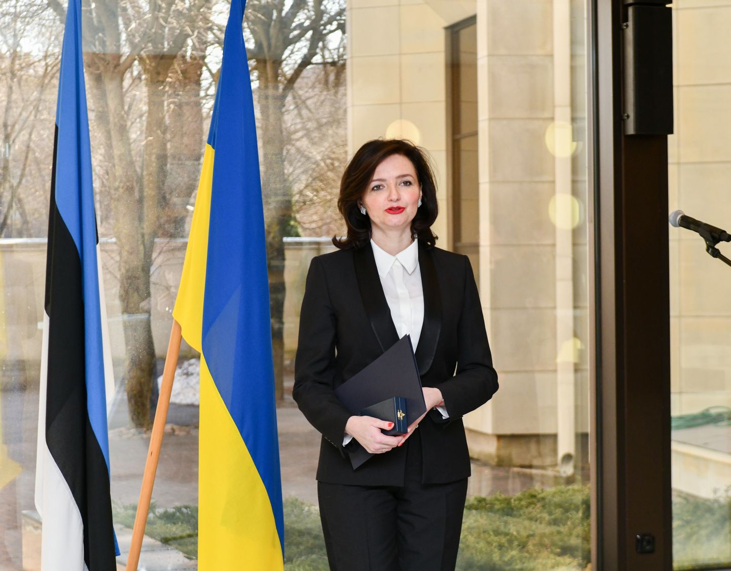Посол Украины в Эстонии Марьяна Беца.