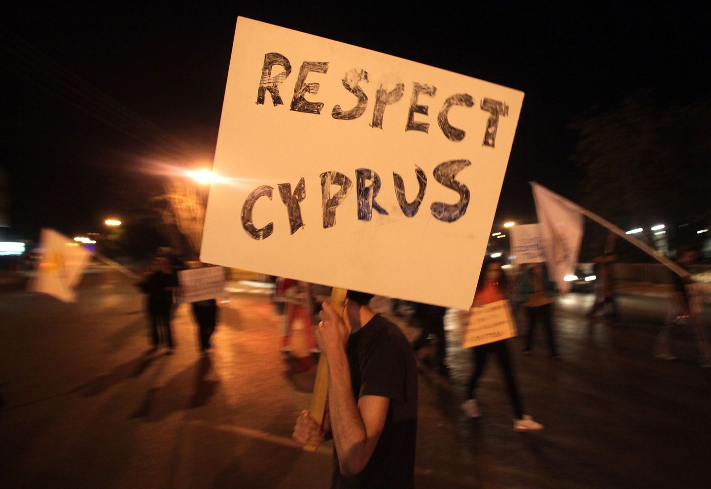 Meeleavaldus Küprosel.