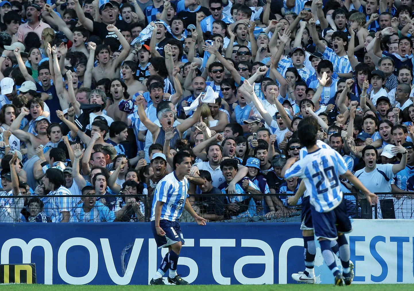 Argentina vutifännid.