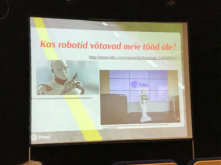 Töömessil loeng tulevikutrendidest töökohal, kõneles Kadi Toomi töötukassast.