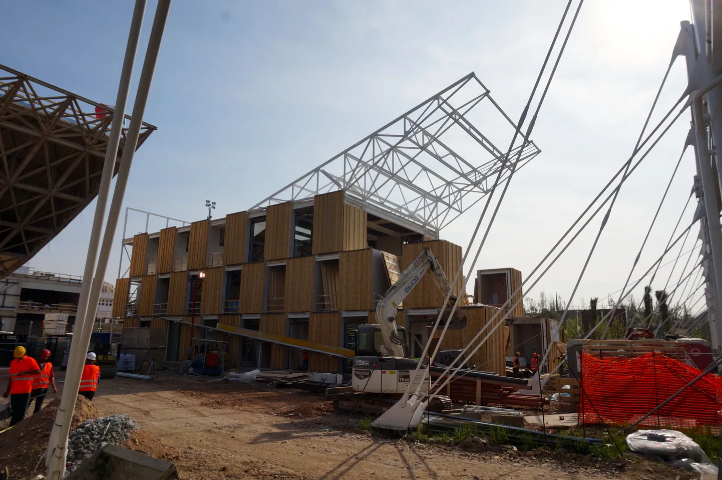 Eesti paviljoni ehitus Milano EXPO-l