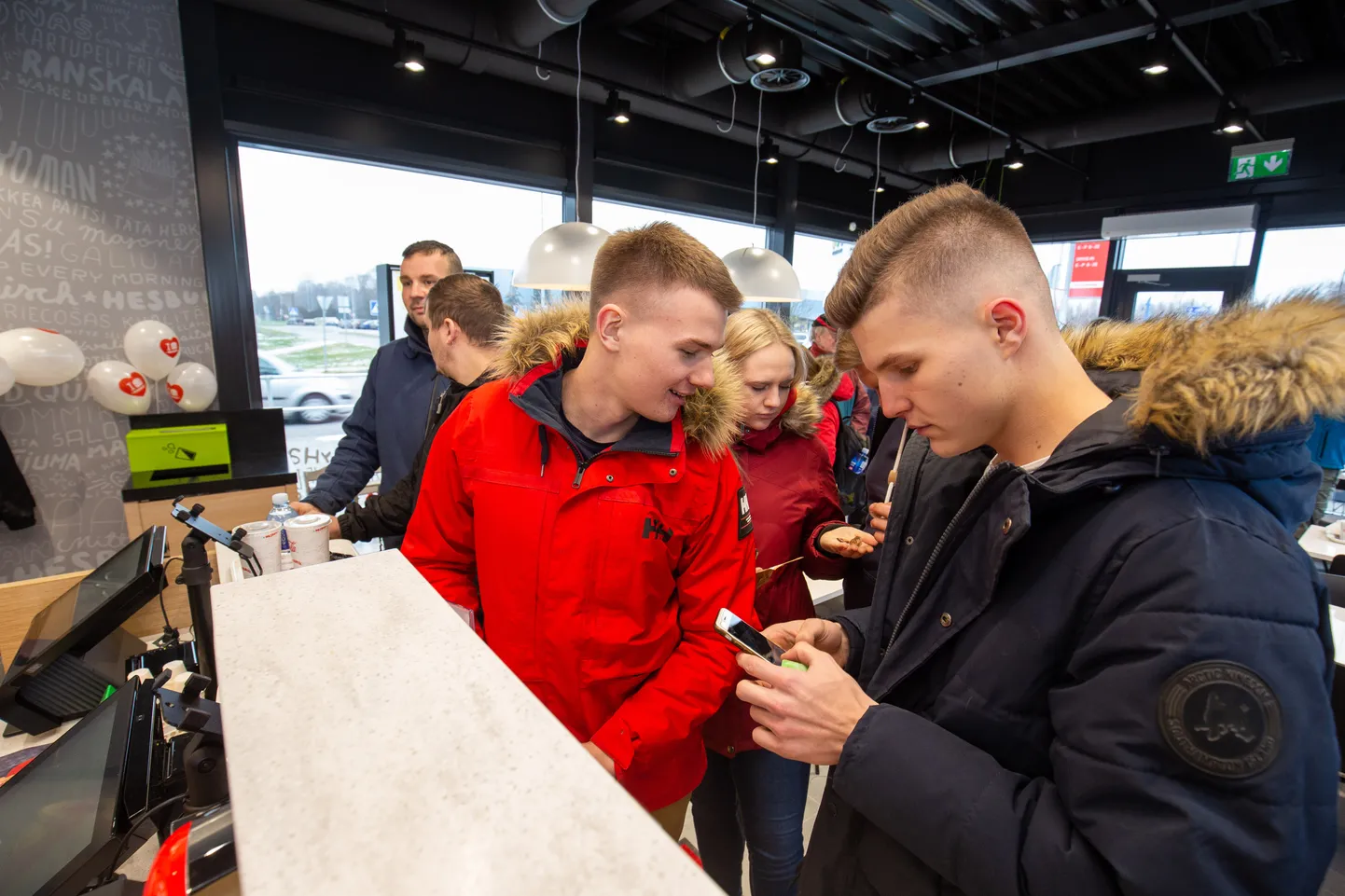 Hesburgeri kiirtoidurestorani avamine Paides