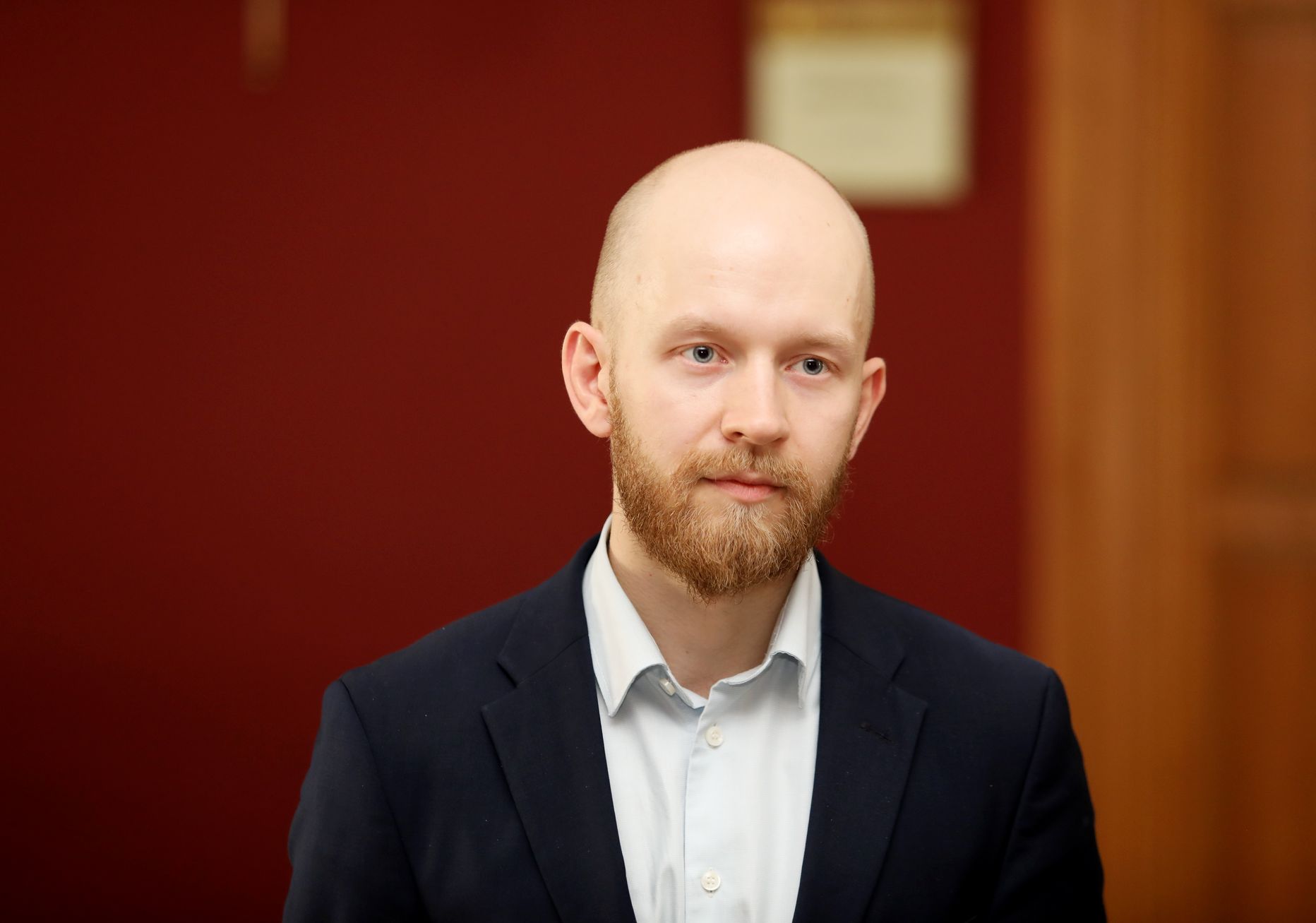Partijas "Progresīvie" pārstāvis, Saeimas deputāts Andris Šuvajevs