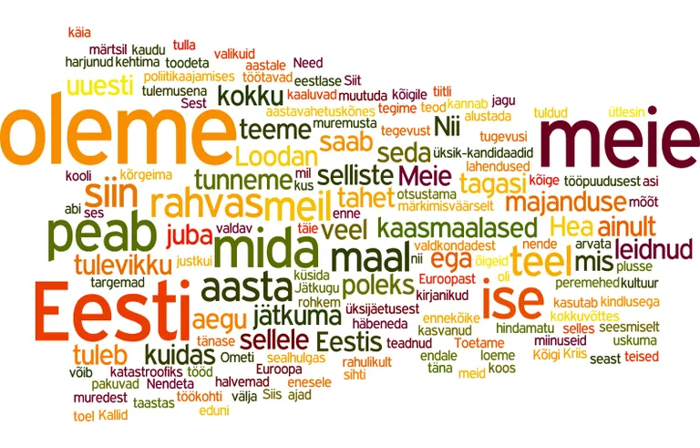 Ilvese uusaastatervitus 2010. aasta lõpus.