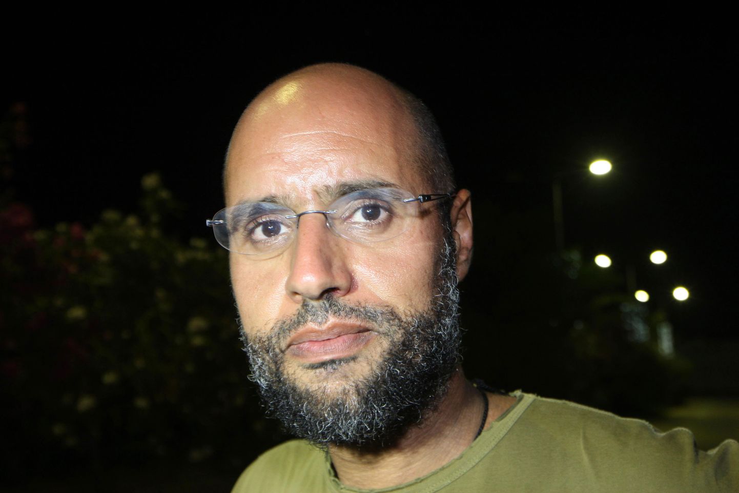 Сейф аль-Ислам Каддафи 23 августа в Триполи.