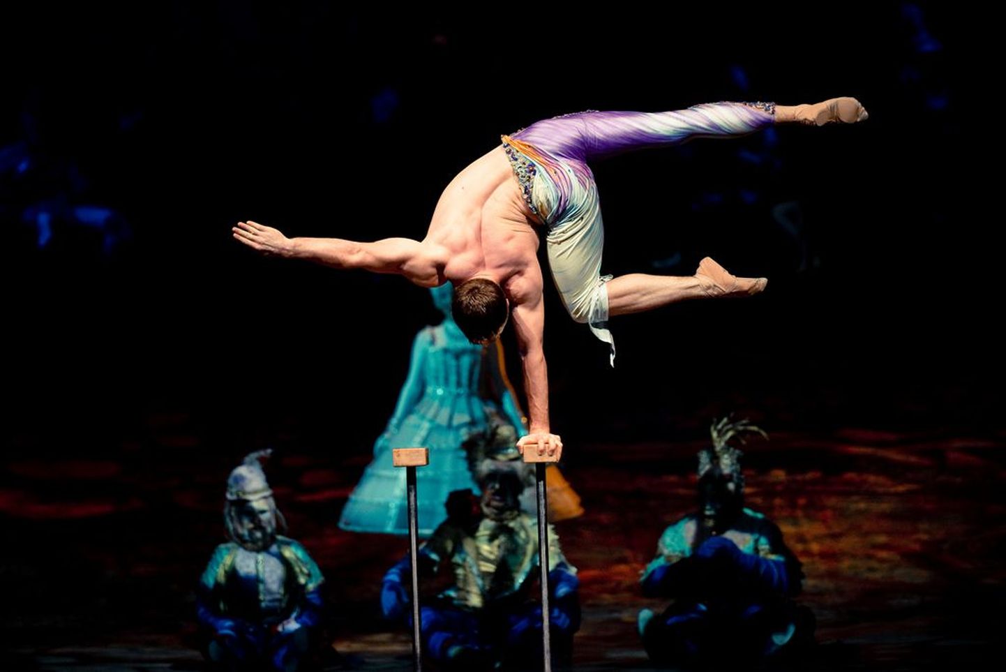 Cirque du Soleil "Alegria" esietendus Saku Suurhallis 03.04.13