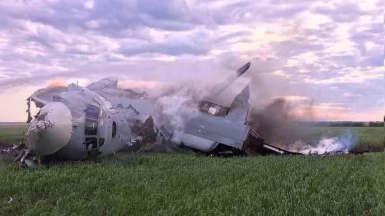 Saratovi oblastis kukkus alla õppelennuk.