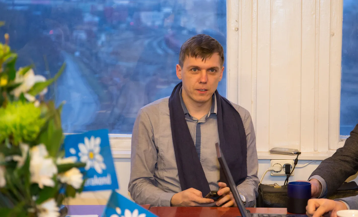 Tallinn. 05.03.2015. Vabaerakonna juhatus kogunemine. Pildil Märt Meesak.  FOTO: JAANUS LENSMENT/POSTIMEES