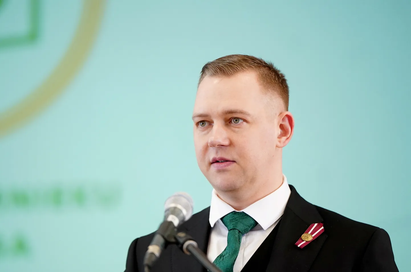 Zaļo un zemnieku savienības (ZZS) Saeimas frakcijas vadītājs Harijs Rokpelnis.
