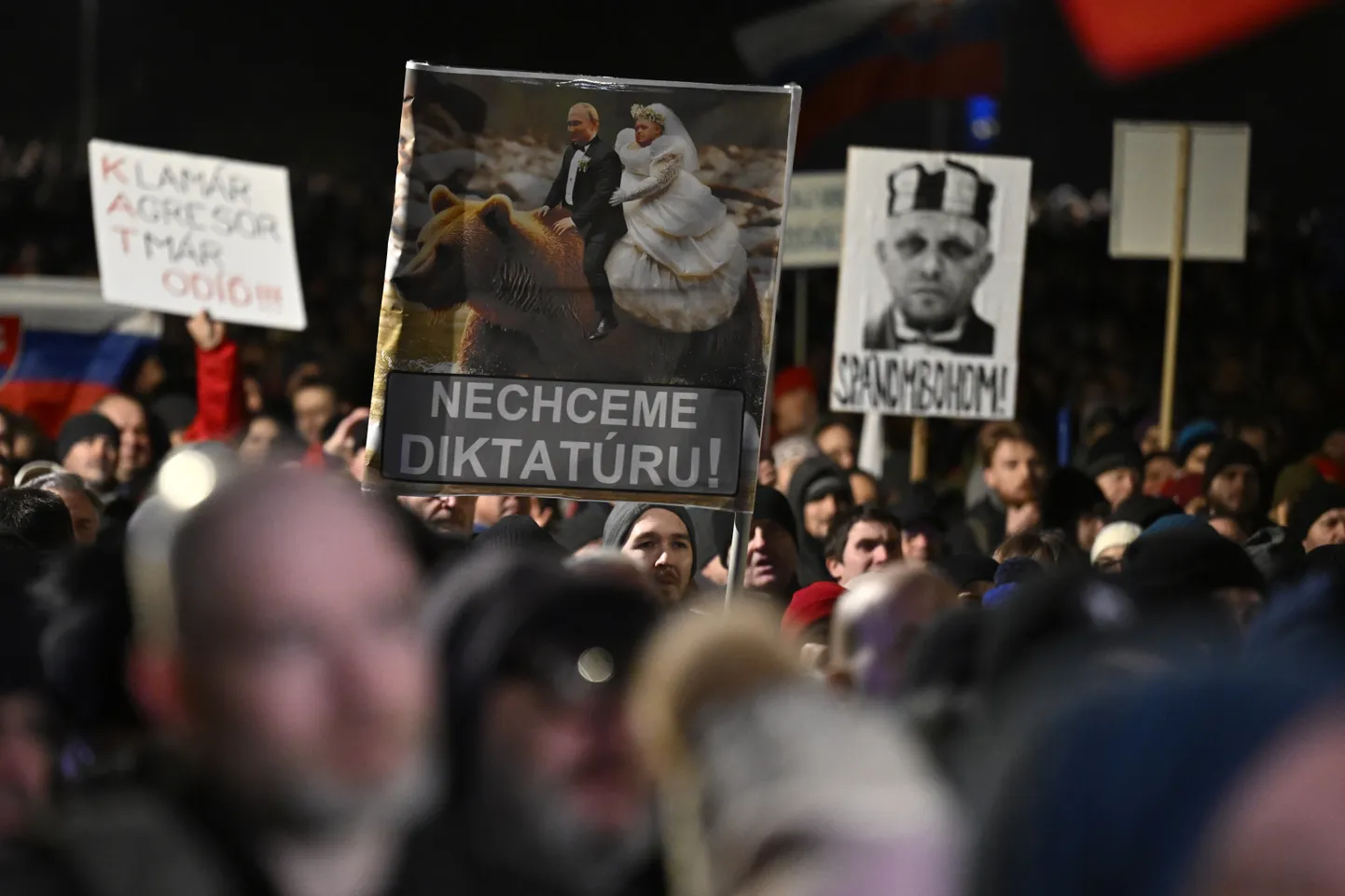 Протест в Словакии