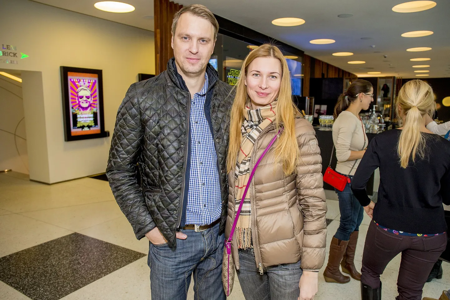 «Tagasi tippu» filmi eellinastus kinos Kosmos. Rauno Märks