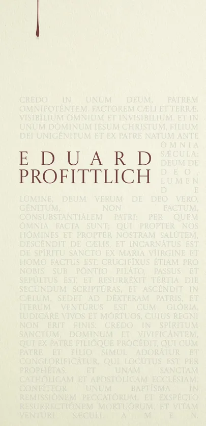 Marge Paas, «Eduard Profittlich».