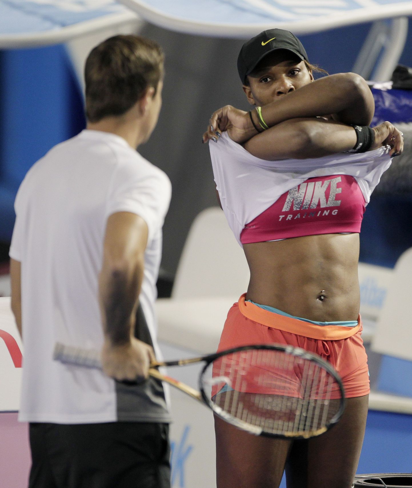 Serena Williams (paremal)