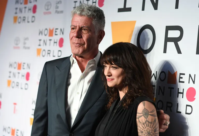 Anthony Bourdain ja Asia Argento 2018. aastal.