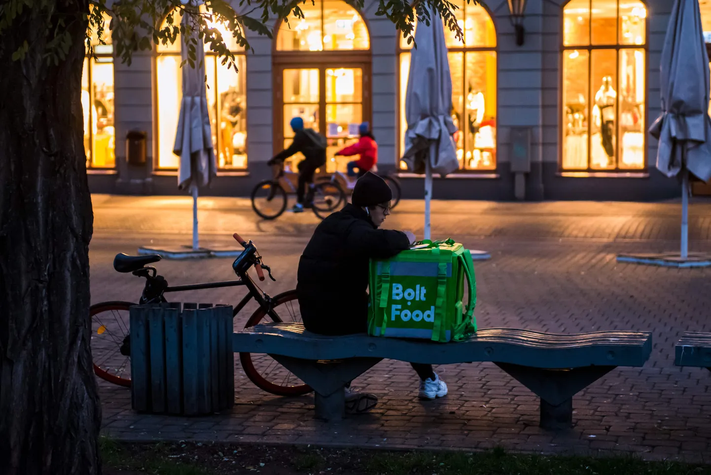 Bolti toidukuller Riias.