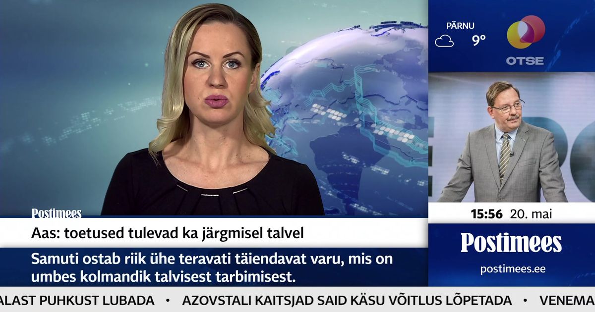 POSTIMEHE TELEUUDISED Aas toetused tulevad ka järgmisel talvel