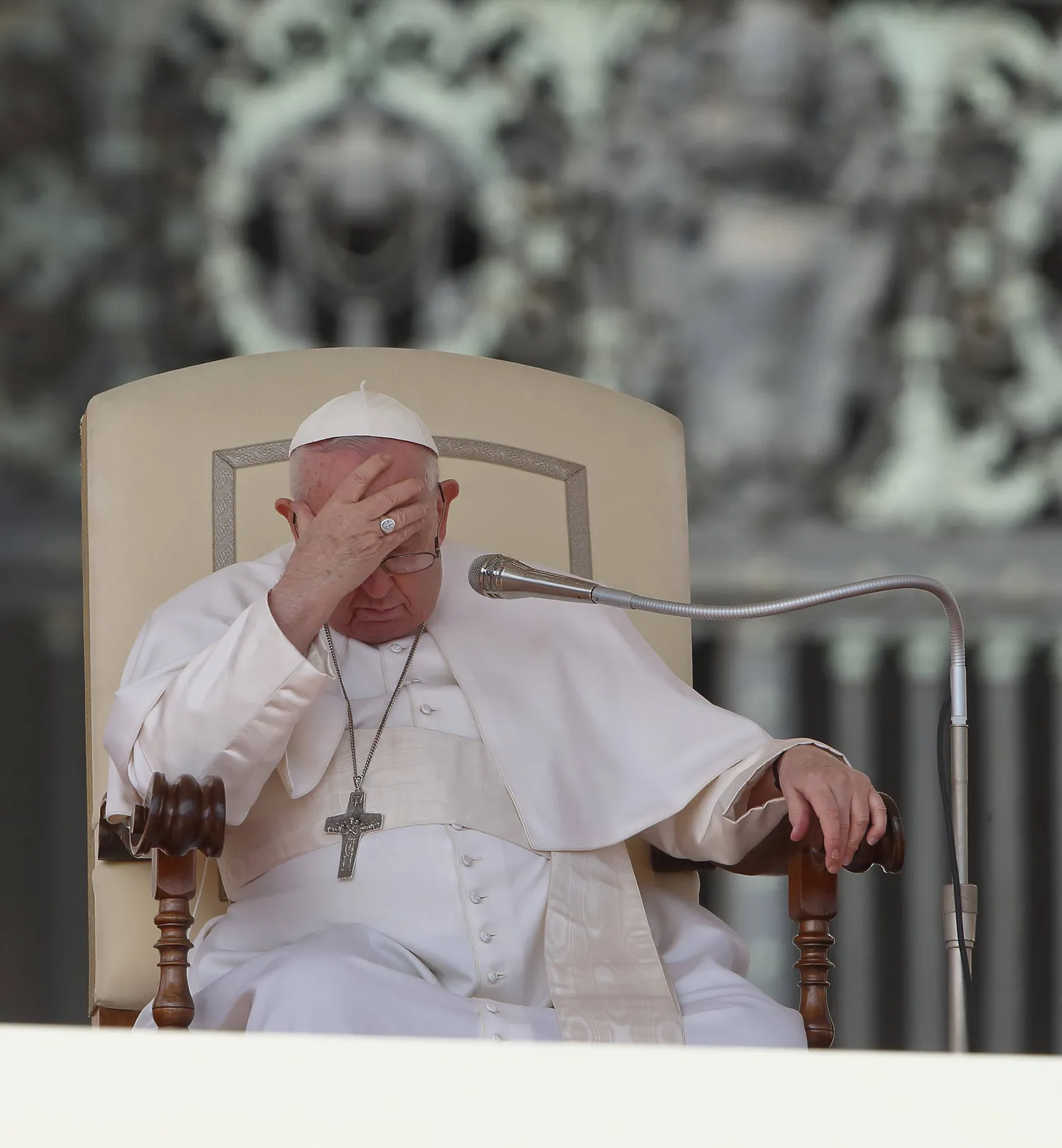 Paavst Franciscus.
