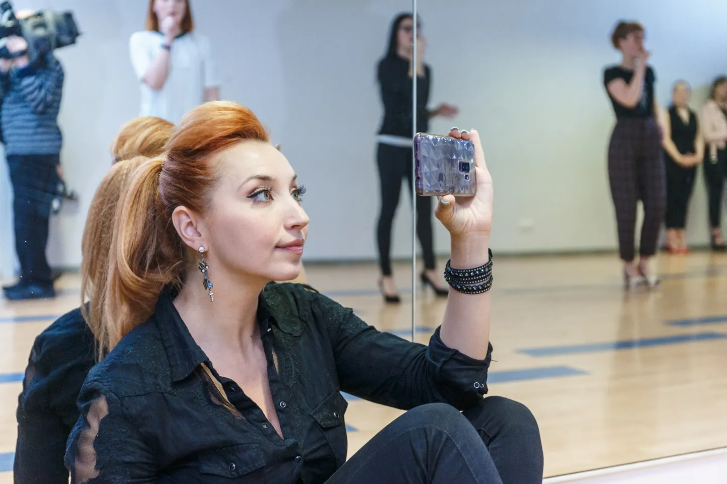 Tanja Mihhailova-Saar uue bändi casting 2019. aastal.