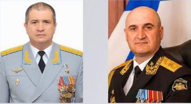 Российские генералы Сергей Кобылаш и Игорь Осипов
