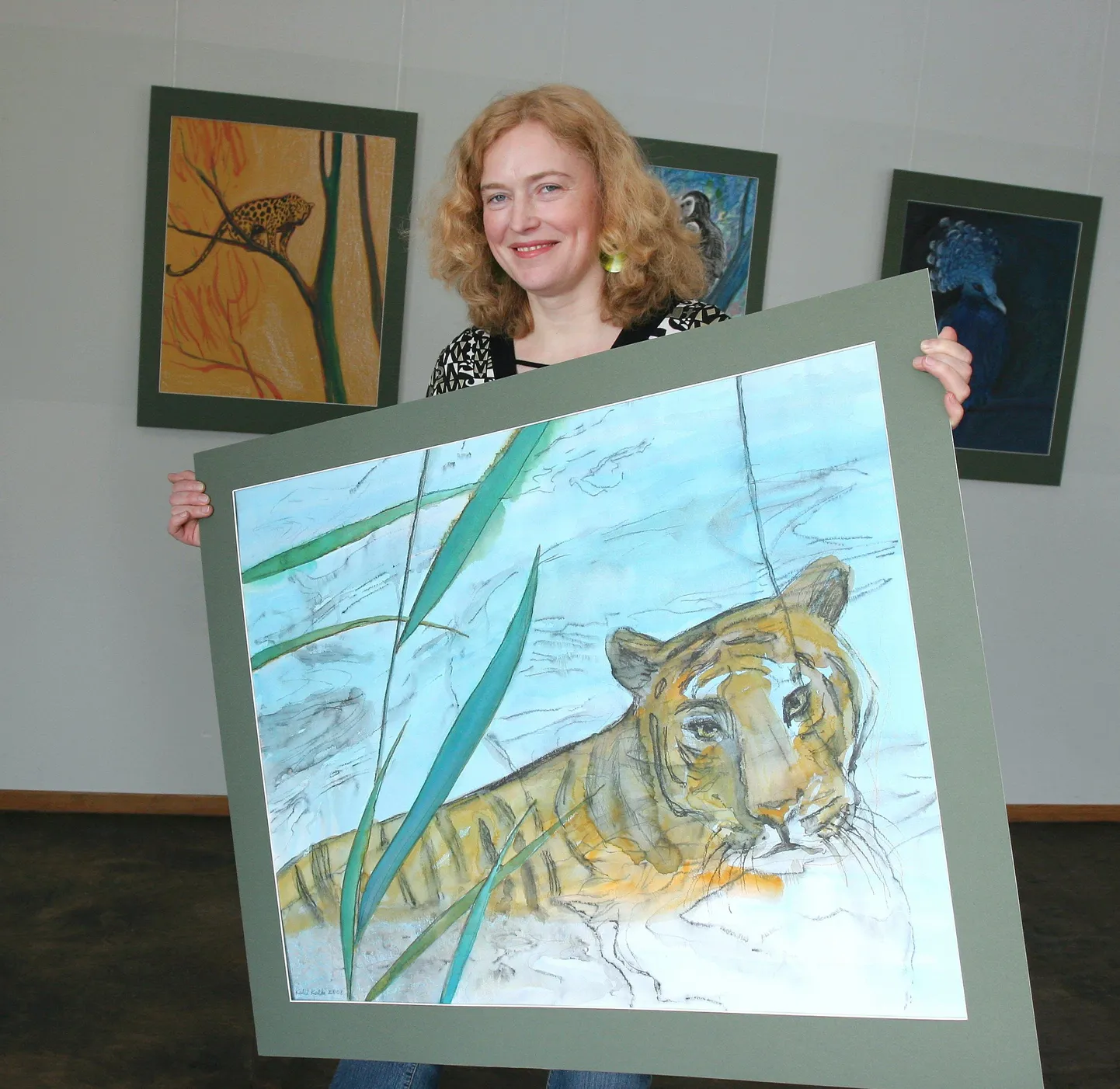 Kunstnik Kalli Kalde raamatuillustratsioonide näitus jääb Viljandi linnagaleriis avatuks kuu lõpuni.