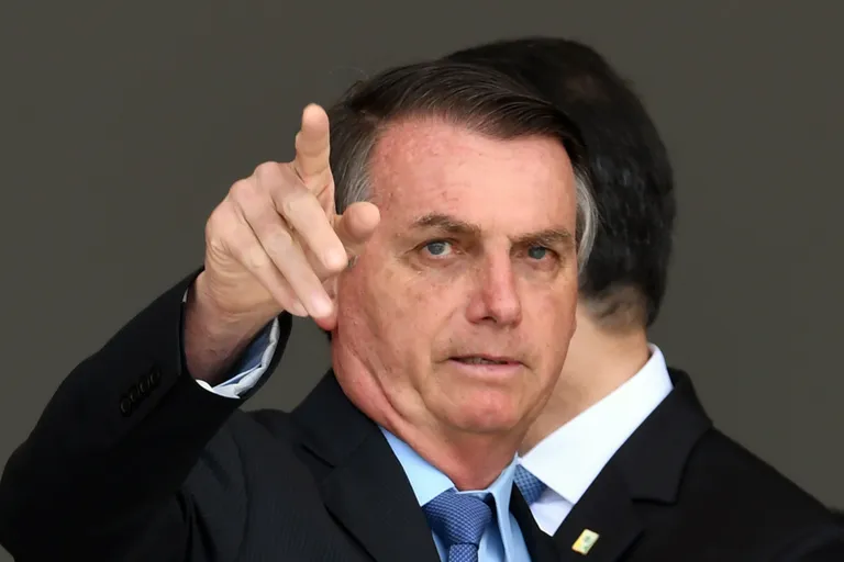 Brasiilia president Jair Bolsonaro 