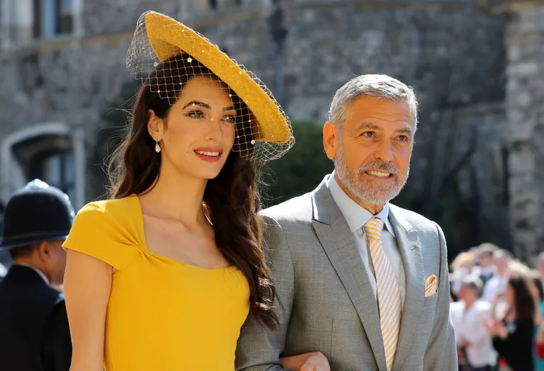 Amal Clooney ja George Clooney.