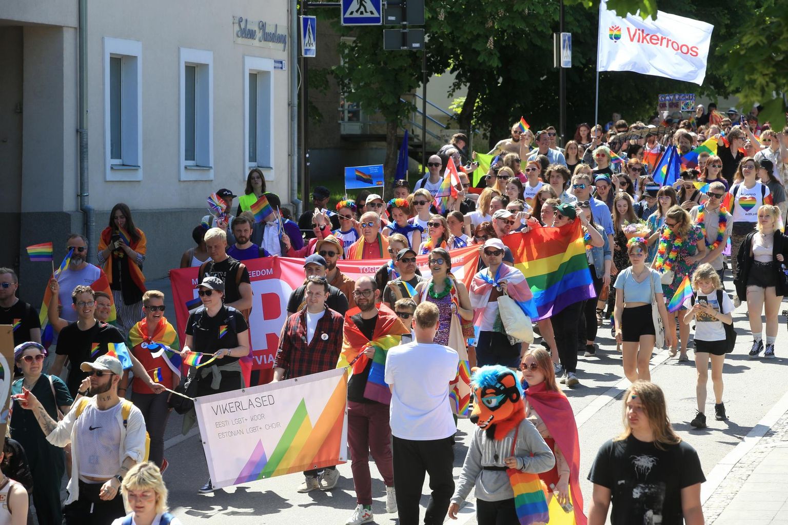 Tartu Pride’ist võttis osa ligi tuhat inimest.