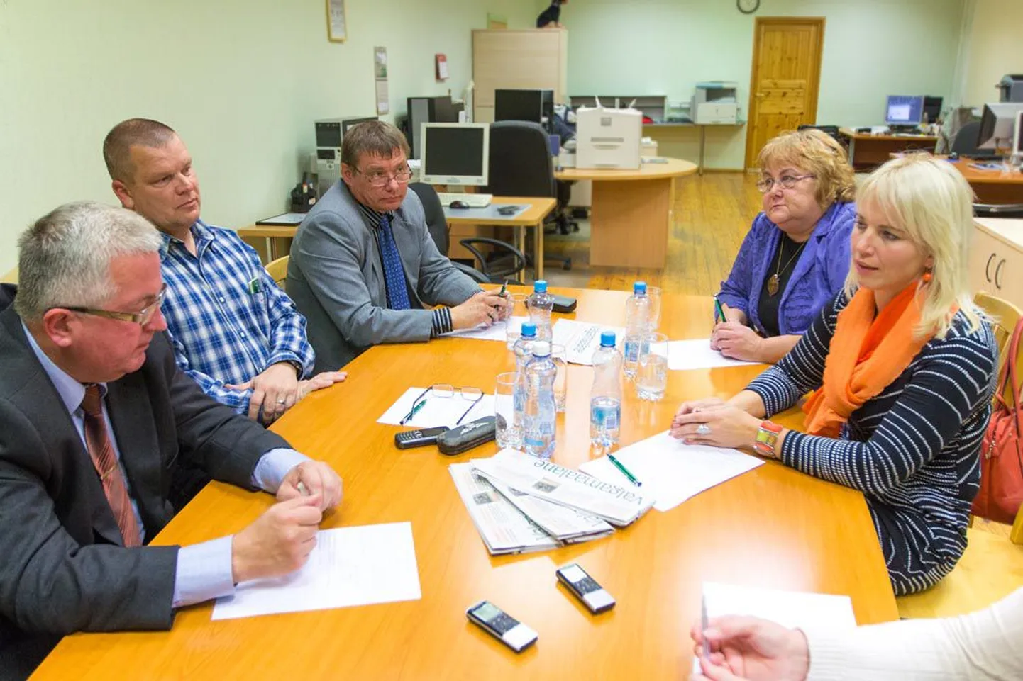 Vasakult: Agu Kabrits, Riho Karu, Kalle Vister, Anu Reiljan ja Ilona Leetmaa.