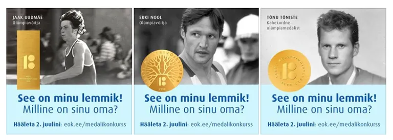 Millise medali poolt hääletad sina?