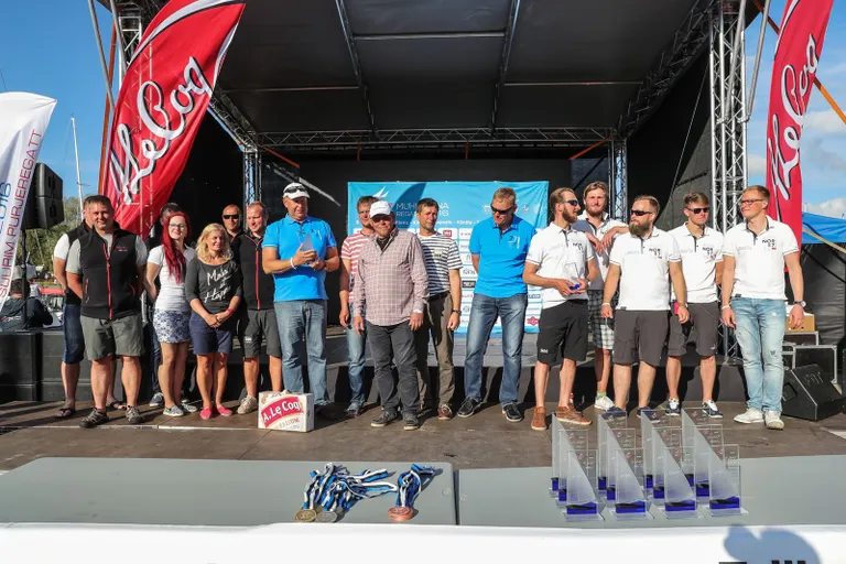 ESTLYS 2 grupi esikolmik  - A. Le Coq 59. Muhu Väina regatt 2016 - foto Erlend Štaub/Postimees