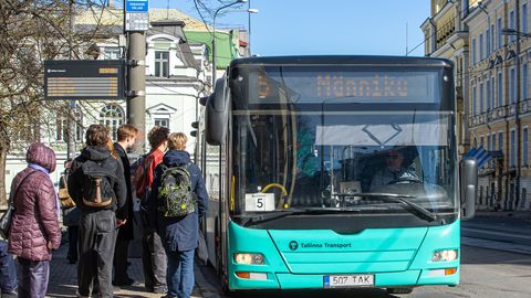 Ühistransport vajab kütusehinna tõusu pärast nelja miljonist rahasüsti