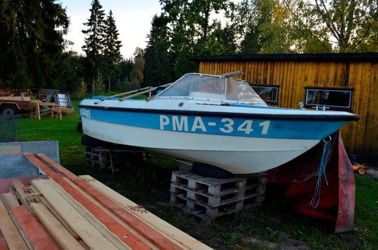 Läänemaa mehe kaater Jõgevamaal, millele ta pole kaks aastat järele läinud.