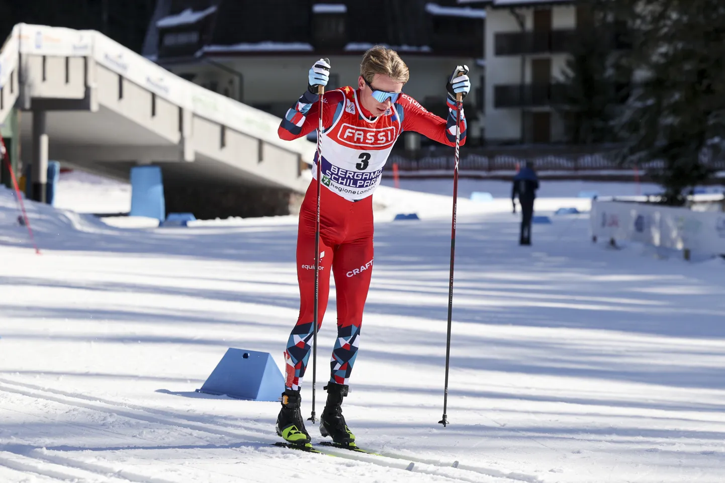 Mathias Holbæk võitis 20 kilomeetri klassikasõidu, aga sai lisaks kuldmedalile ka karistada.