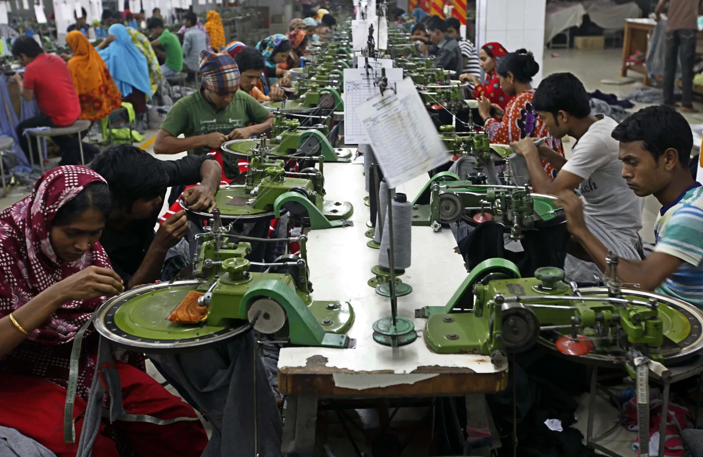 Riidevabrik Bangladeshis.