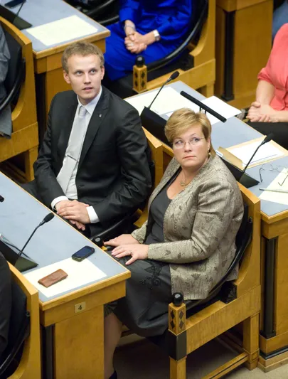 Priit Toobal ja Ester Tuiksoo. Foto: Mihkel Maripuu